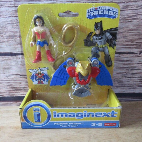 Fisher Price Imaginext DC Super Friends - Wonder Woman & Flight Suit - Picture 2 of 5